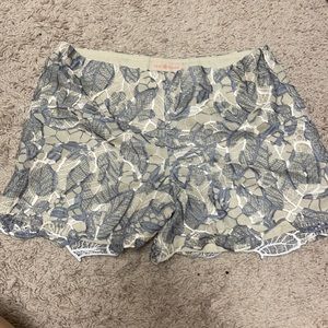 NWT, lace shorts, waist 15, hip 19